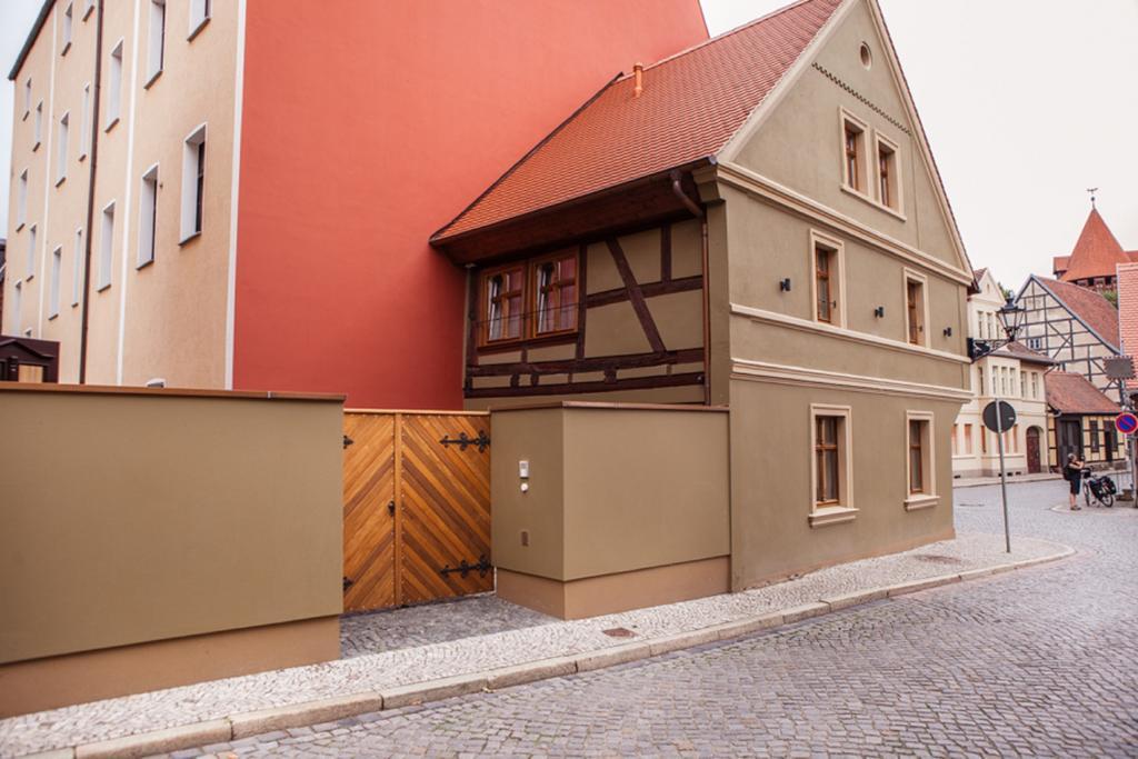 SCHULZENS Brauerei&Hotel Tangermünde Exterior foto